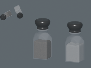 Salt and Pepper 3D मॉडल
