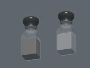 Salt and Pepper 3D Model
