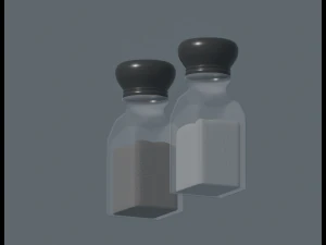 Salt and Pepper 3D Model