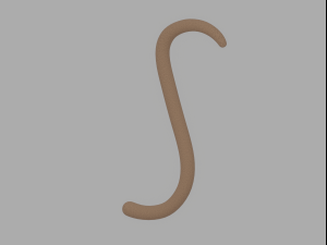 Monkey Tail 3D Модель