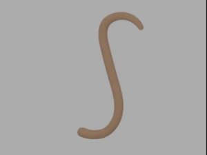 Monkey Tail 3D Model