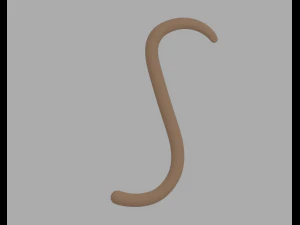 Monkey Tail 3D Model
