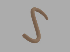 Monkey Tail 3D Model