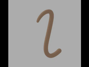 Monkey Tail 3D Model