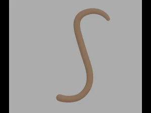 Monkey Tail 3D Model
