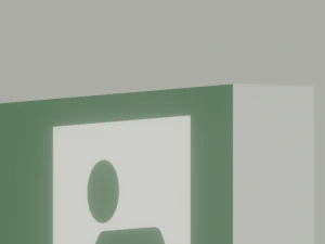 &Ccedil;ıkış İşareti 3D Model