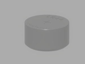 Button Cell Battery 3D Модель