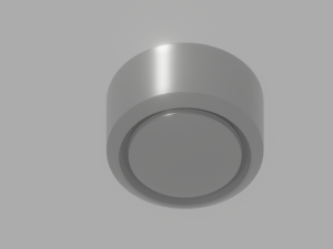 Button Cell Battery 3D Модель