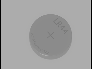 Button Cell Battery 3D Модель