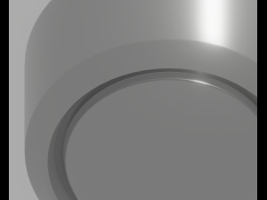Button Cell Battery 3D Модель