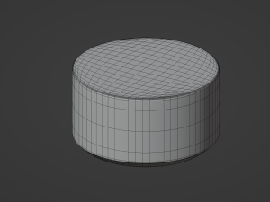 Button Cell Battery 3D Модель