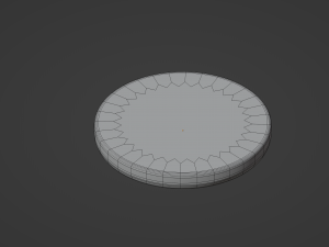Lithium Coin Cell Battery 3D 模型