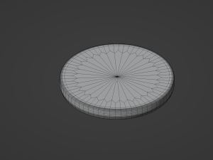 Lithium Coin Cell Battery 3D 模型