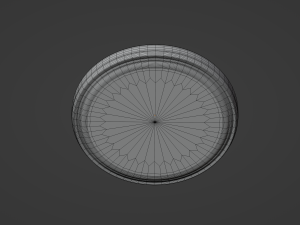 Lithium Coin Cell Battery 3D 模型