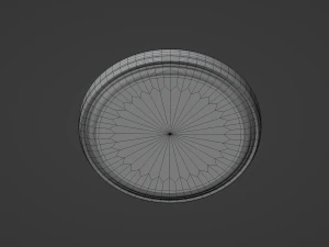 Lithium Coin Cell Battery 3D Model