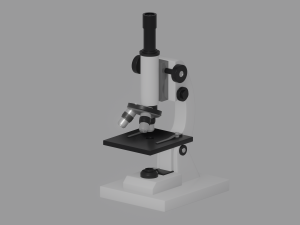 Microscope 3D Модель