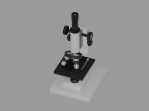 Microscope 3D Модель