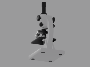 Microscope 3D Модель