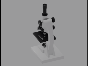 Microscope 3D Модель
