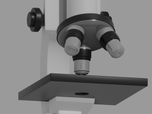 Microscope 3D Модель