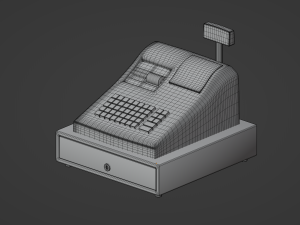 Cash Register 3D-Modell