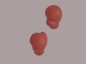 Boxing Gloves 3D Model