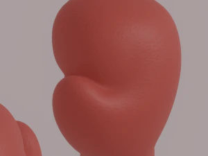 Boxing Gloves 3D Model