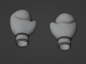 Boxing Gloves Modelo 3D