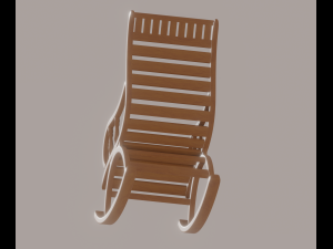Rocking Chair Modelo 3D
