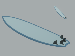 Surfboard 3D Model