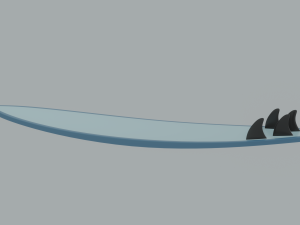 Surfboard 3D-Modell