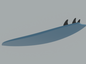 Surfboard 3D-Modell