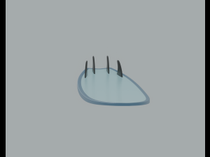 Surfboard 3D-Modell