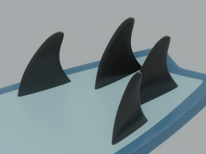 Surfboard 3D-Modell