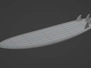 Surfboard 3D-Modell