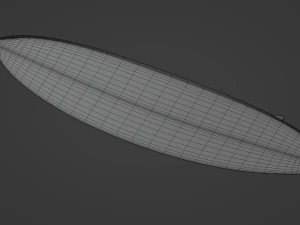 Surfboard 3D Model