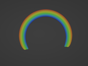 Transparent Rainbow 3D मॉडल
