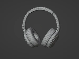 Bluetooth Headphones 3D Model