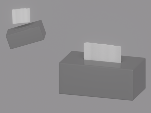Tissue Box 3D Model
