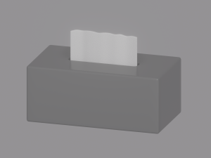 Tissue Box 3D Model