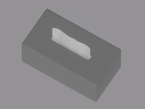 Tissue Box 3D Model