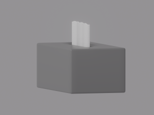 Tissue Box 3D Model