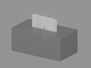 Tissue Box 3D Model