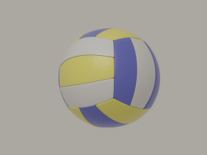 Volley Ball 3D मॉडल