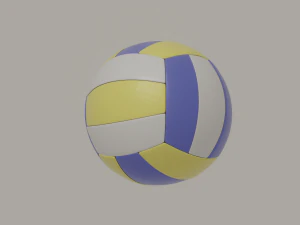 Voleybolu Topu 3D Model