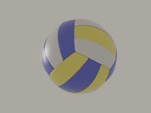 Volley Ball 3D मॉडल
