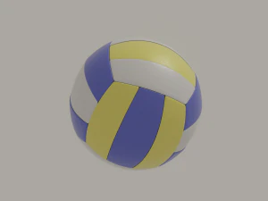 Voleybolu Topu 3D Model