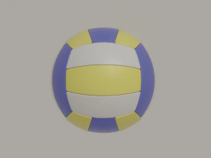 Voleybolu Topu 3D Model
