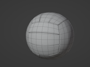 Volley Ball 3D मॉडल