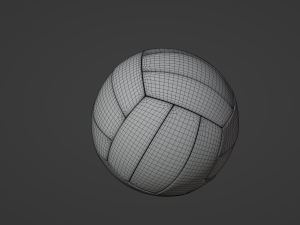 Volley Ball 3D मॉडल